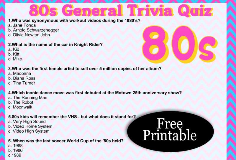 best oldies trivia questions and answers