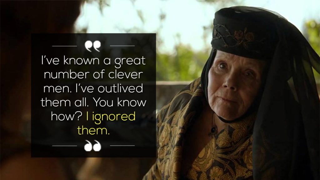 best olenna tyrell quotes