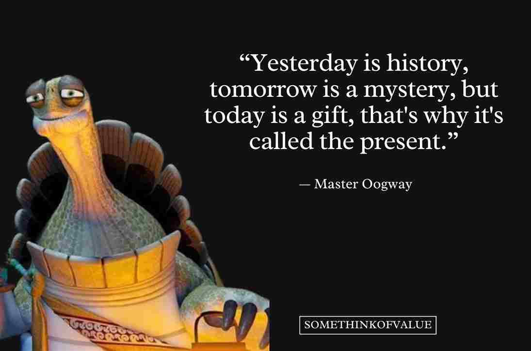 best oogway quotes past present future