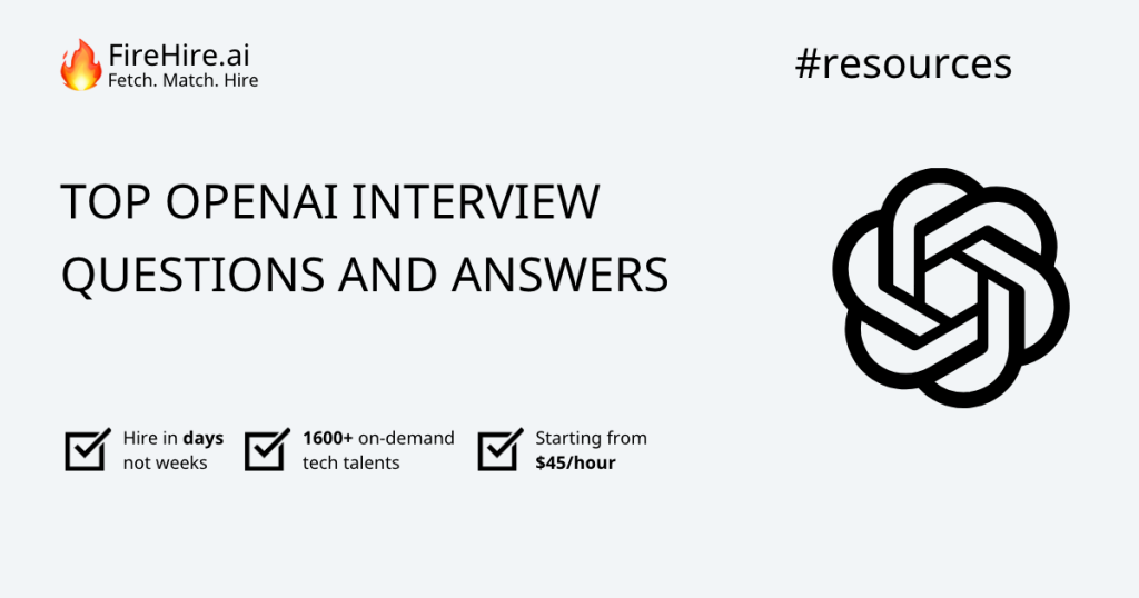 best openai interview questions