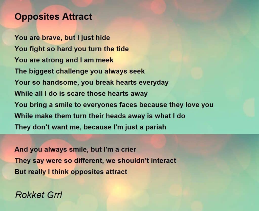 best opposite attract quotes