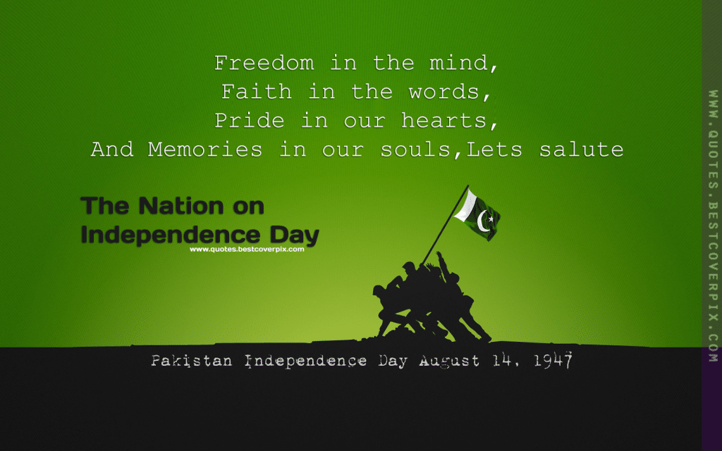 best pakistan independence day quotes