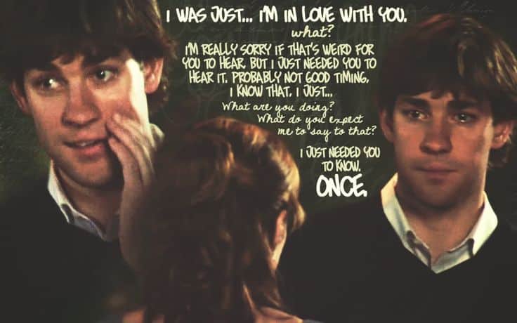 best pam and jim quotes