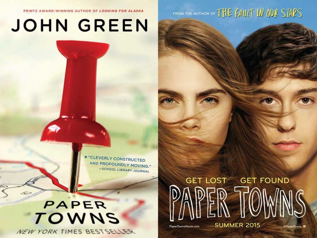 best paper towns book club questions