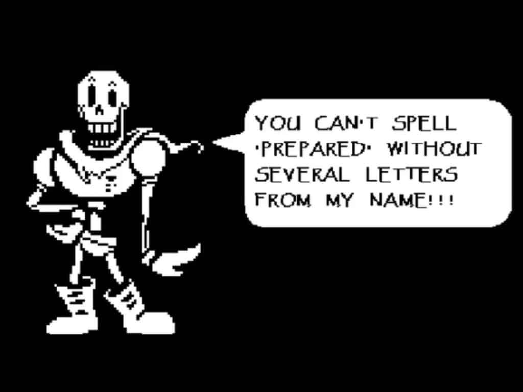 best papyrus undertale quotes