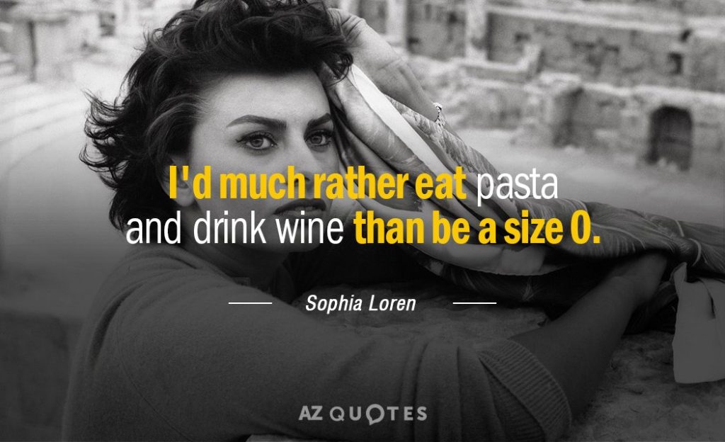 best pasta quotes