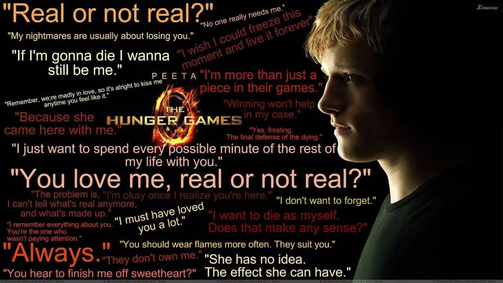 best peeta mellark quotes hunger games book 1