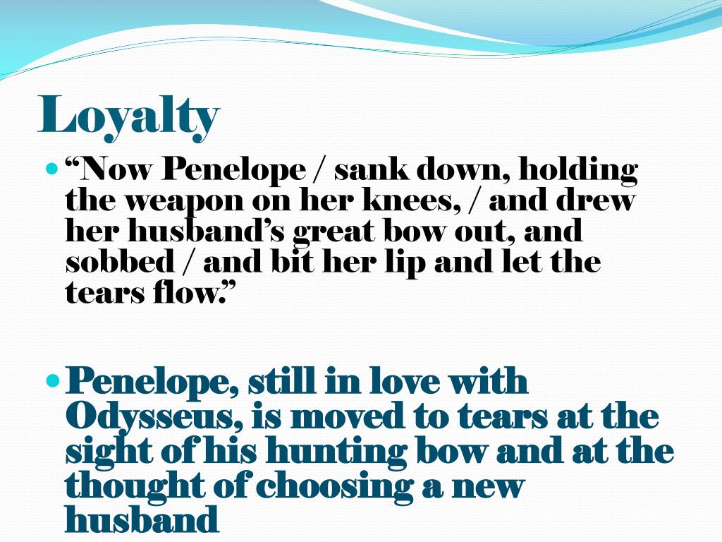 best penelope quotes the odyssey