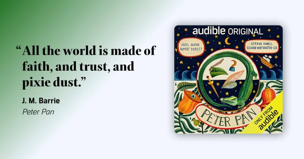 best peter pan nursery quotes