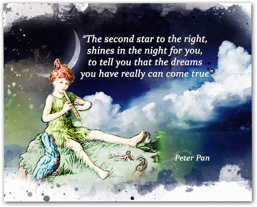 best peter pan wall quotes