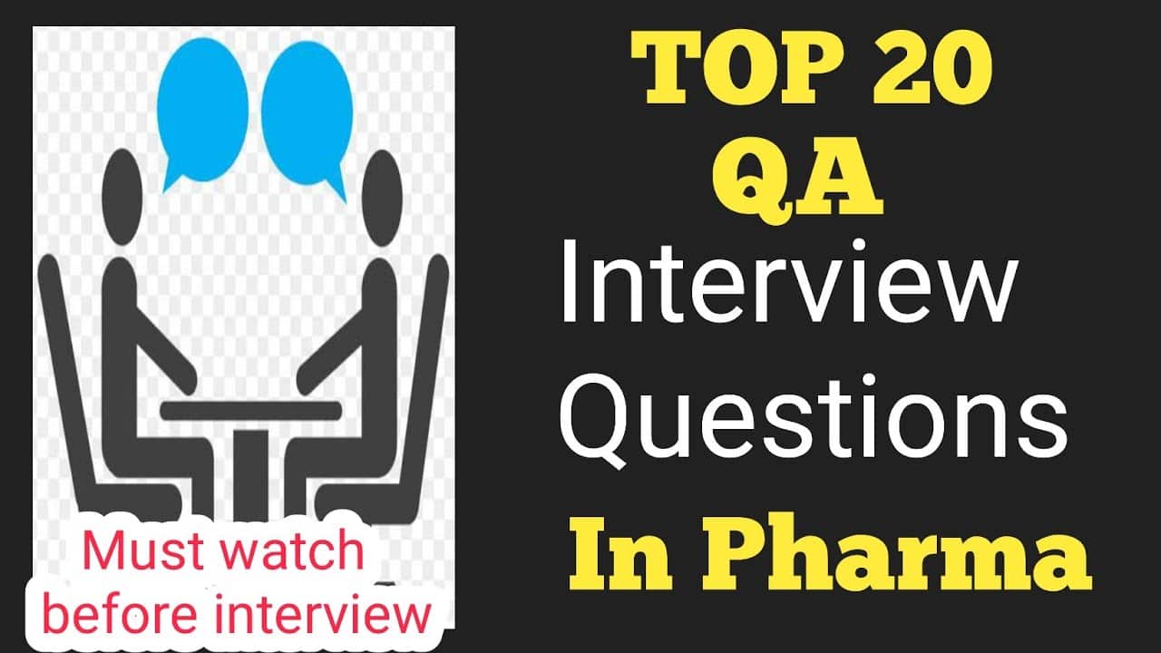 best pharma qa interview questions