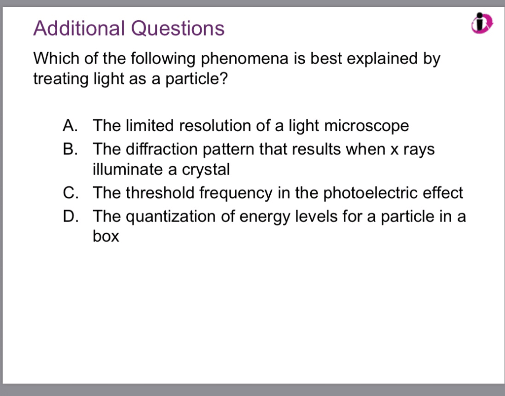 best phenomena questions