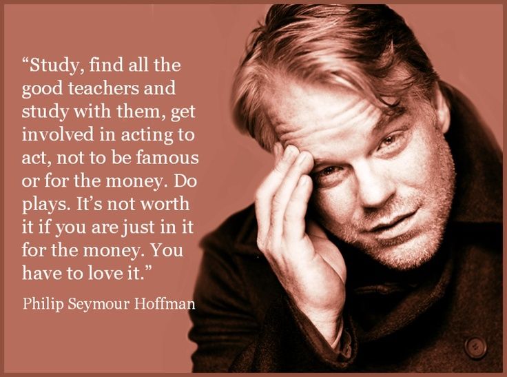 best philip seymour hoffman quotes