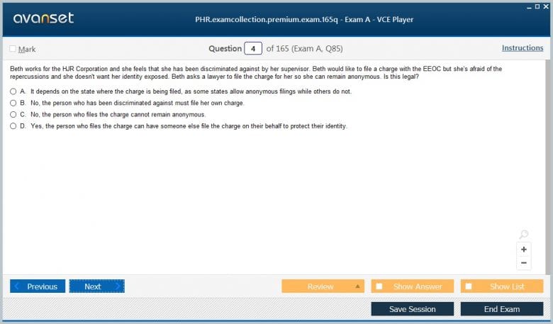 best phr practice test questions