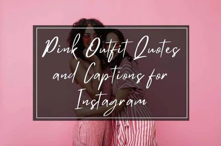 best pink quotes instagram