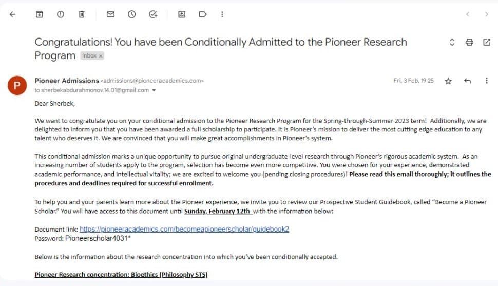 best pioneer academics interview questions