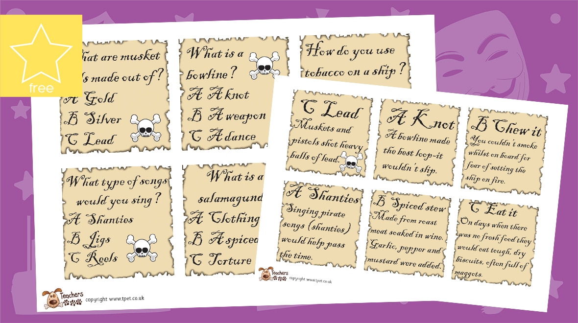 best pirate trivia questions