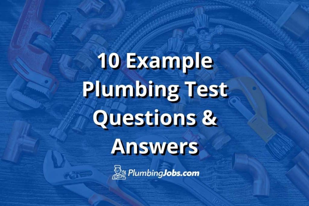best plumbing quiz questions