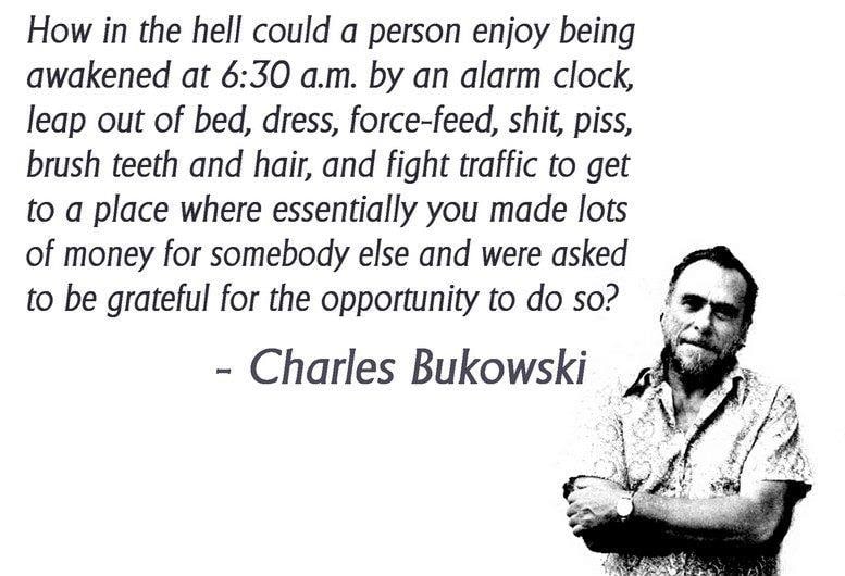 best post office bukowski quotes