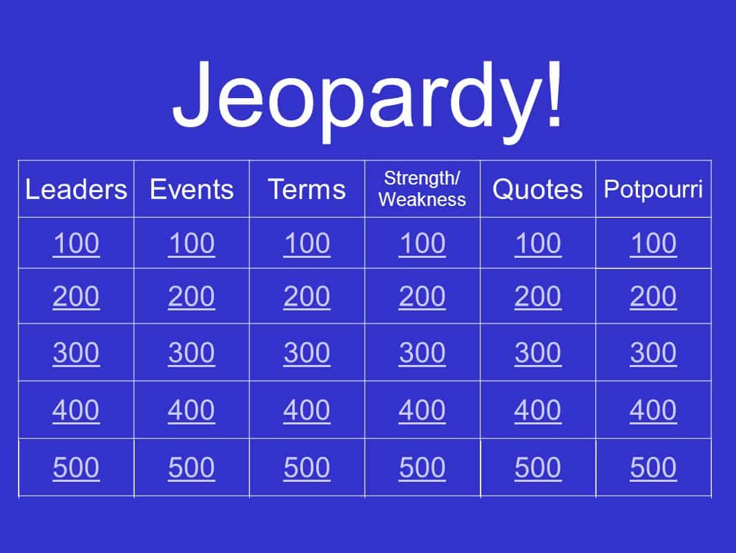 best potpourri jeopardy questions