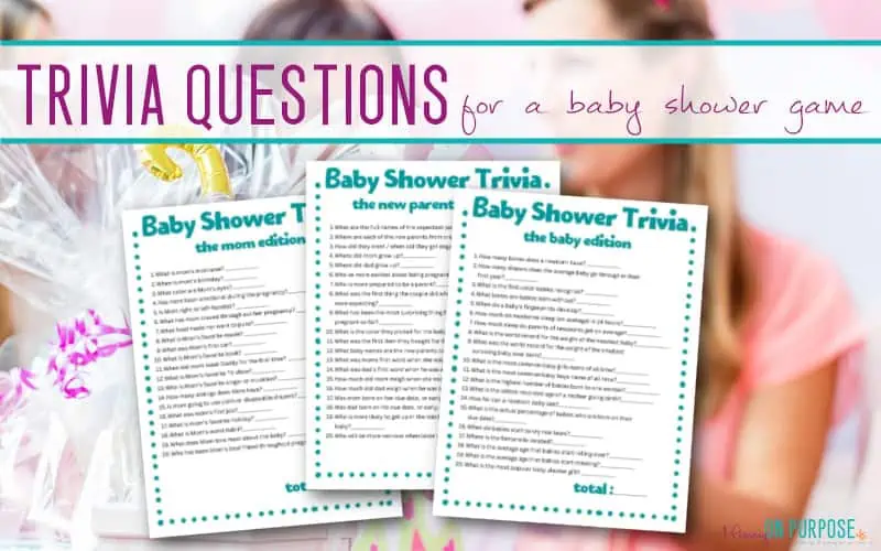 best pregnancy trivia questions