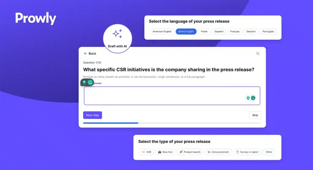 best press release questions