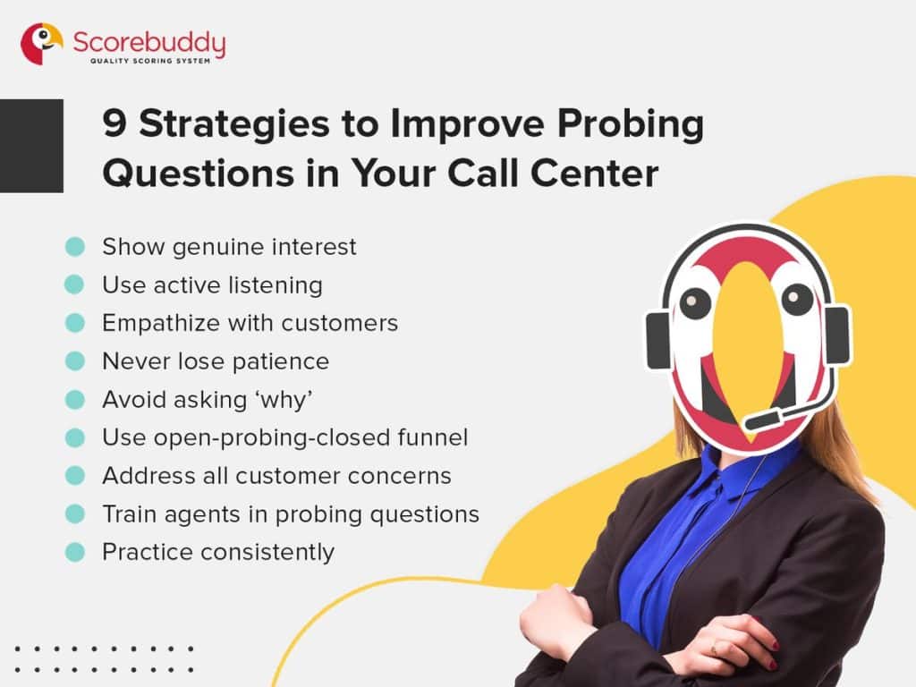 best probing questions customer service