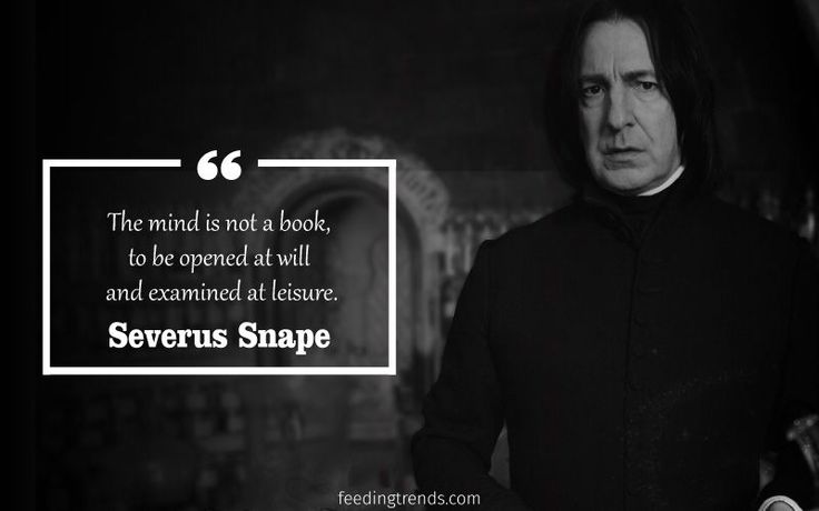 best professor snape quotes