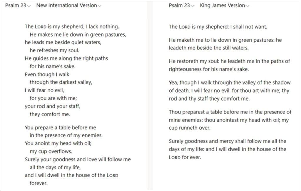 best psalm 23 bible study questions