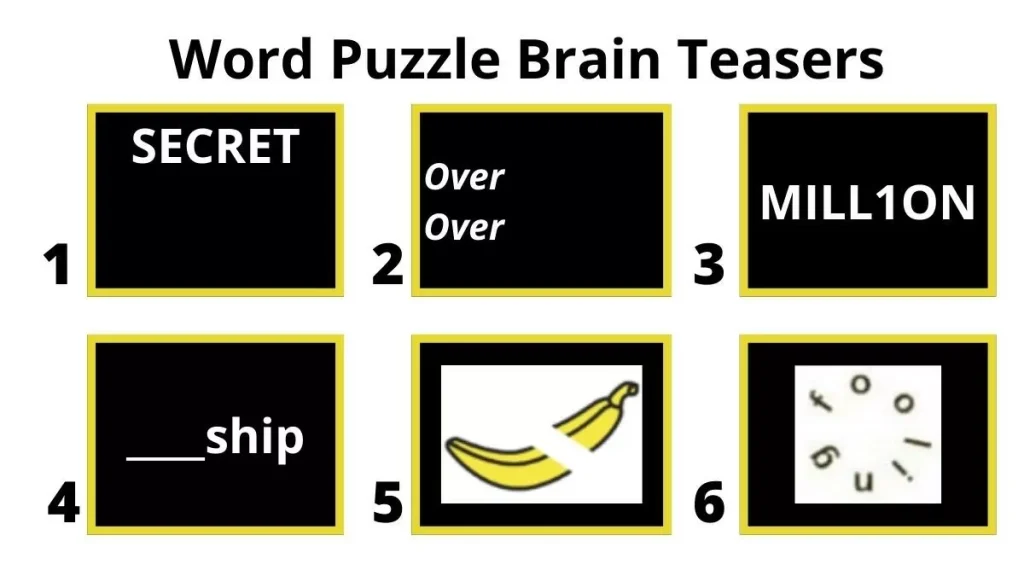 best puzzle quiz questions
