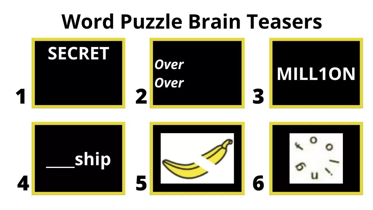 best puzzle quiz questions