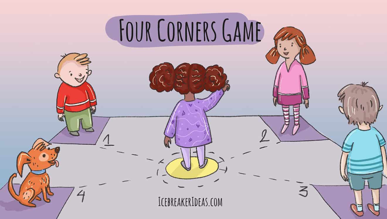 best question four corners game questions