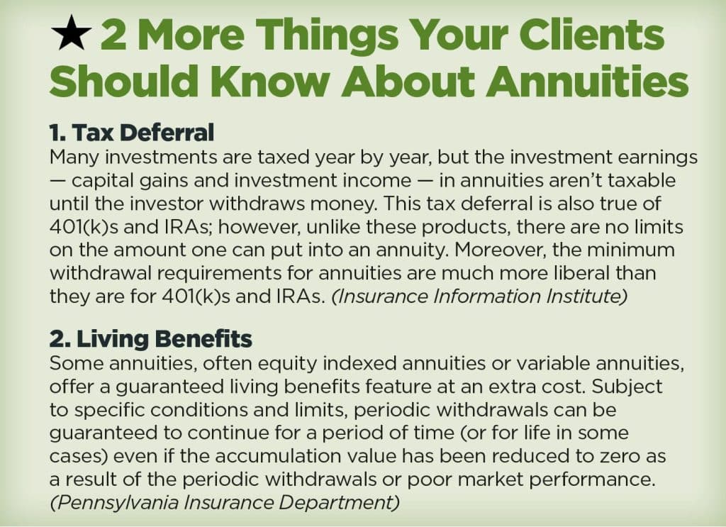 best questions about annuities