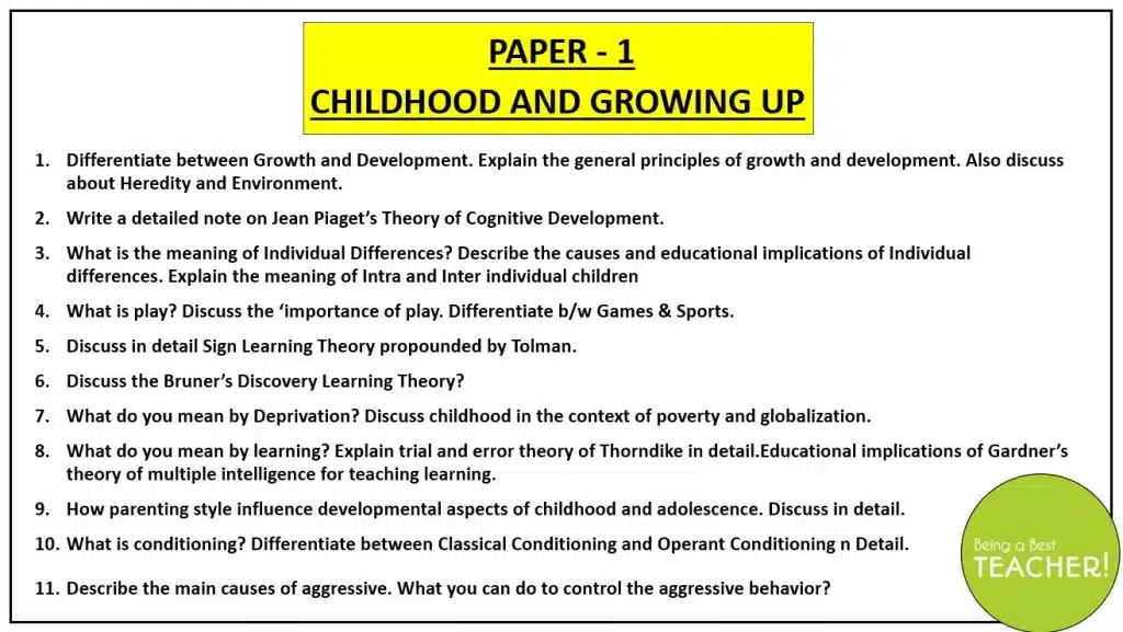 best questions about childhood