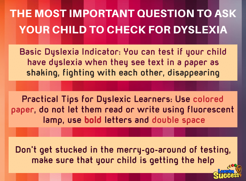 best questions about dyslexia