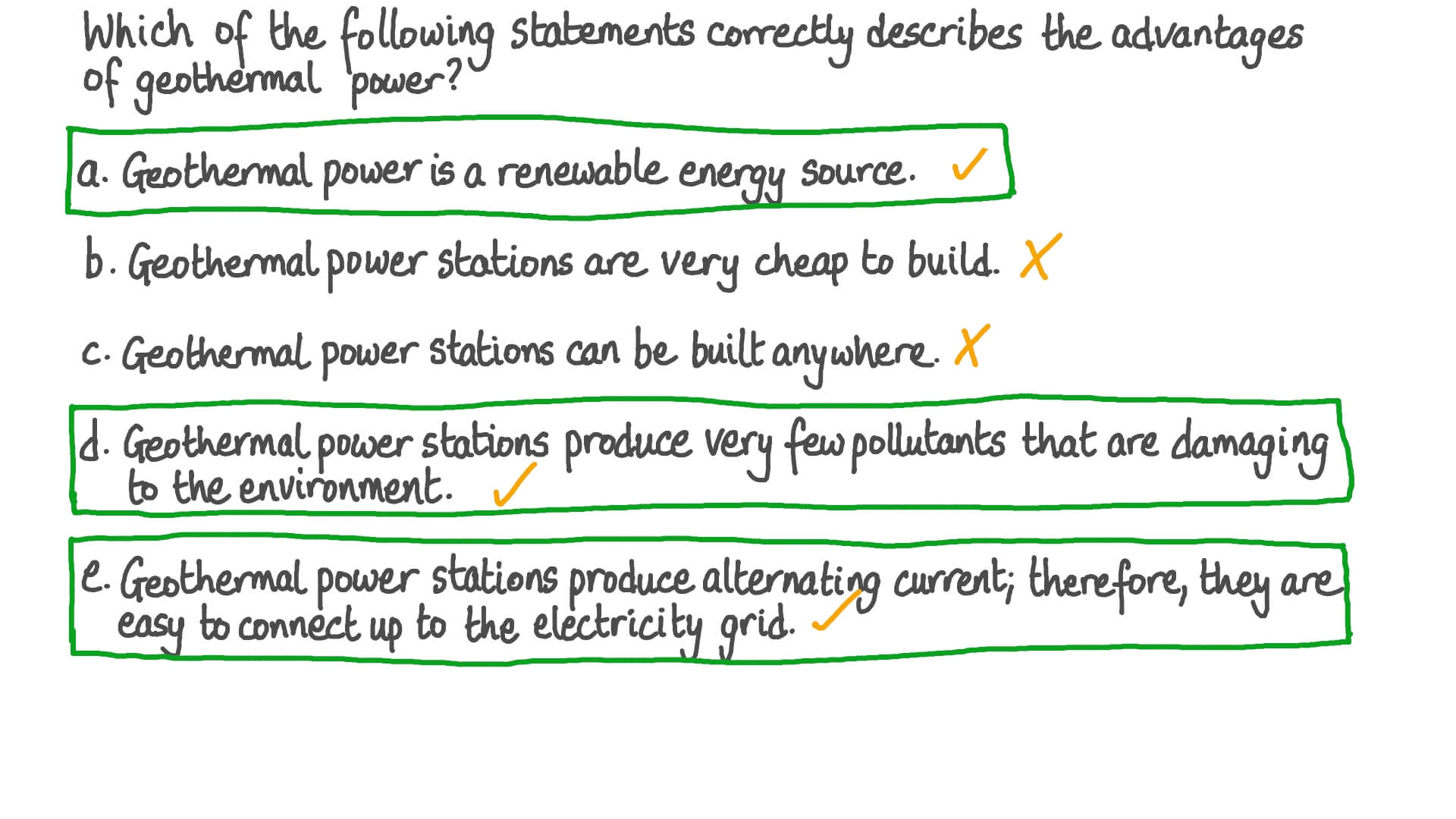 best questions about geothermal energy
