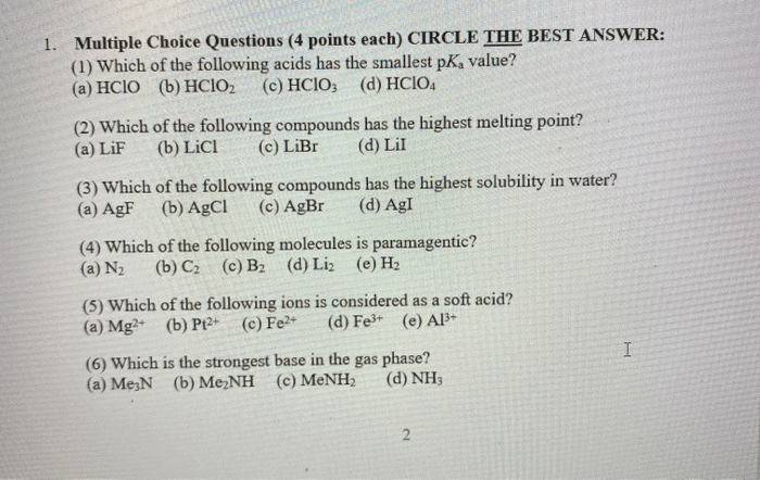 best questions about ions