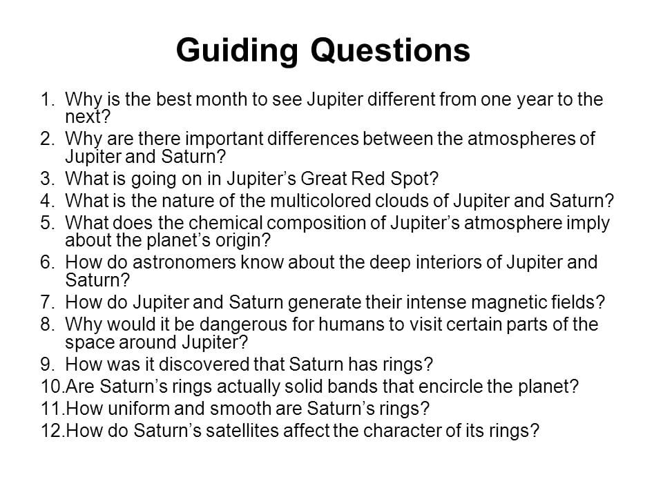 best questions about jupiter