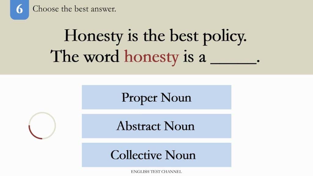 best questions about nouns