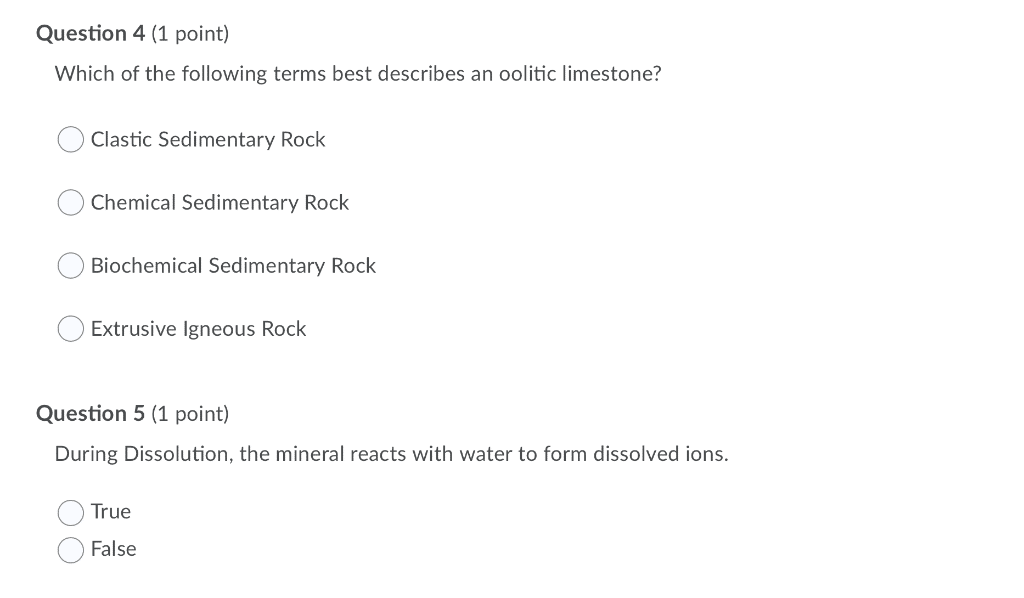 best questions about rocks