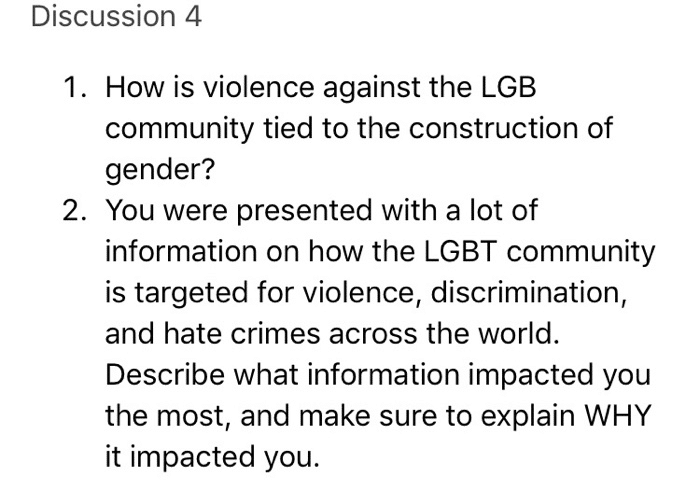 best questions about violence