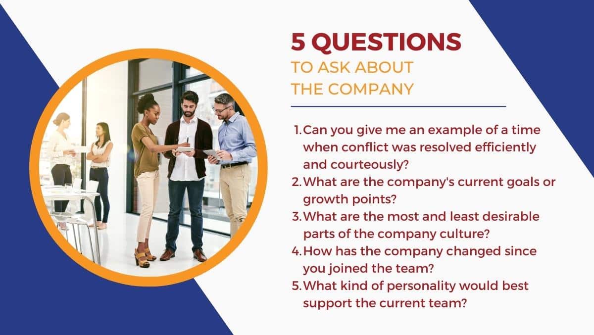 best questions for a company about their business