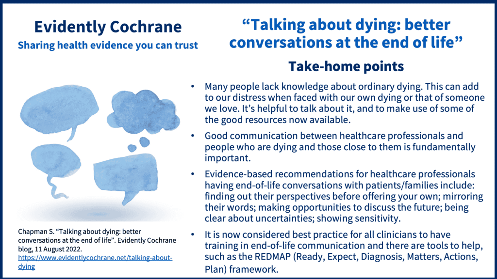 best questions for a dying person
