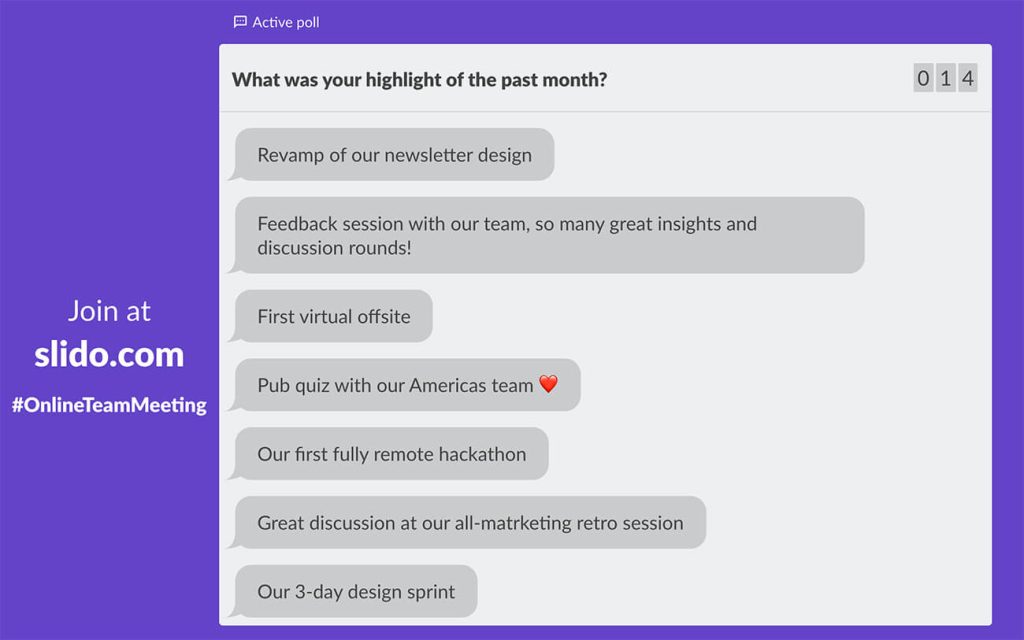 best questions for all hands meeting