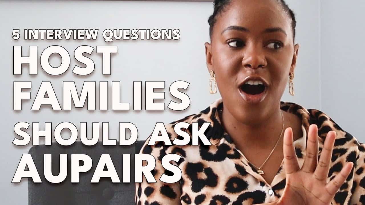 best questions for au pair host family