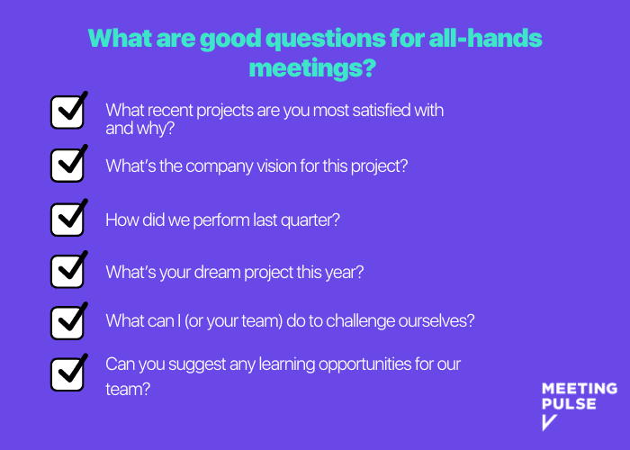 best questions for ceo meeting