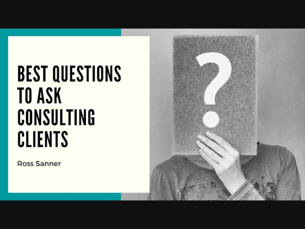 best questions for consultants