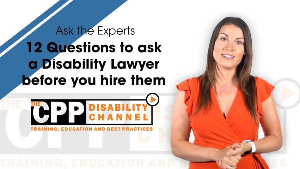 best questions for disability lawyer