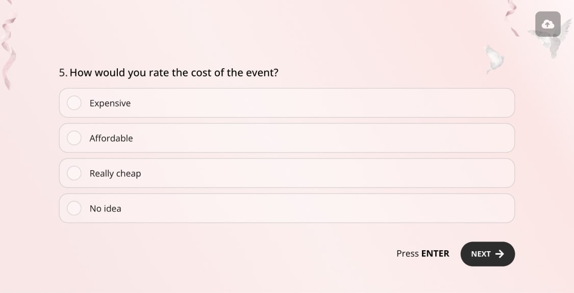 best questions for event venue