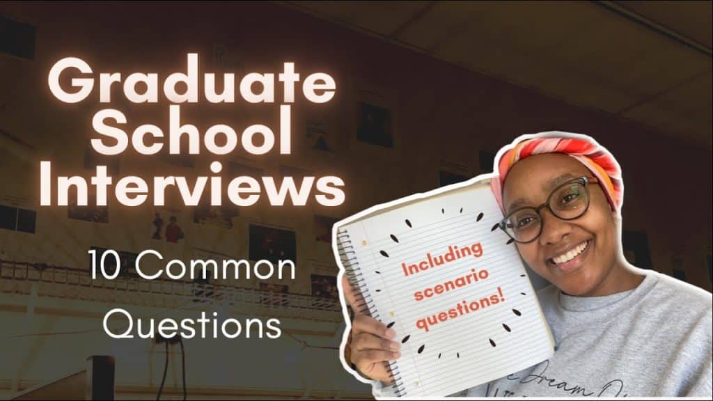 best questions for grad school interview